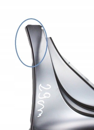 SKODA KAMIQ 658 NW4 2019-2025 próg słupek prawy 658809602D 4/4 MINIATURA