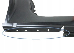 VW MULTIVAN 6 VI 7E0 2015-2021 próg słupek lewy rama 7E0810075 4/4 MINIATURA