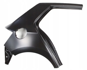 SKODA FABIA 3 III 6V6 NJ3 5D 2014-2021 Seitenteil Seitenwänd Kotflügel hinten rechts 6V6809602D