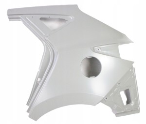 HYUNDAI IX35 IX-35 2009-2016 tylny tył lewy błotnik 715032YC00 715034WC00 1/3 MINIATURA