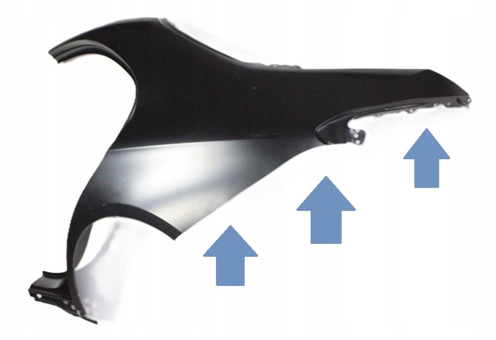 MERCEDES E-KLASA SEDAN W213 A213 Tylny lewy błotnik A2136302502 3/4