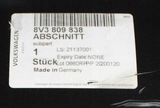 AUDI A3 S3 8V3 3D 2013-2019 tylny prawy błotnik 8V3809838 8V3810076 4/4