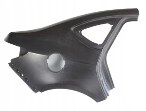 OPEL ASTRA J 4 IV SEDAN 2012-2020 Seitenteil Seitenwänd Kotflügel hinten rechts 13442123