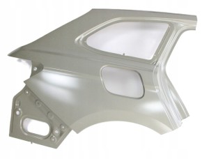 SKODA SUPERB 4 IV KOMBI 3P0 2024-2025 Seitenteil Seitenwänd Kotflügel hinten rechts NZ5