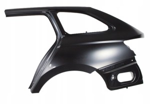 SKODA OCTAVIA 4 IV KOMBI 5E7 2019-2026 Seitenteil Seitenwänd Kotflügel hinten links 5E7809601C