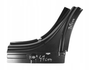 MERCEDES GLB EQB X243 X247 2019-2026 Seitenteil Seitenwänd Seiteschweller Türschweller Säule C-Säule links Kniestück C-Säule