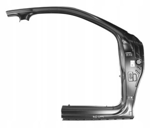 VW TIGUAN 2 II 5NA 2016-2024 słupek czołowy prawy 5NA809052 5NA809836 1/2 MINIATURA