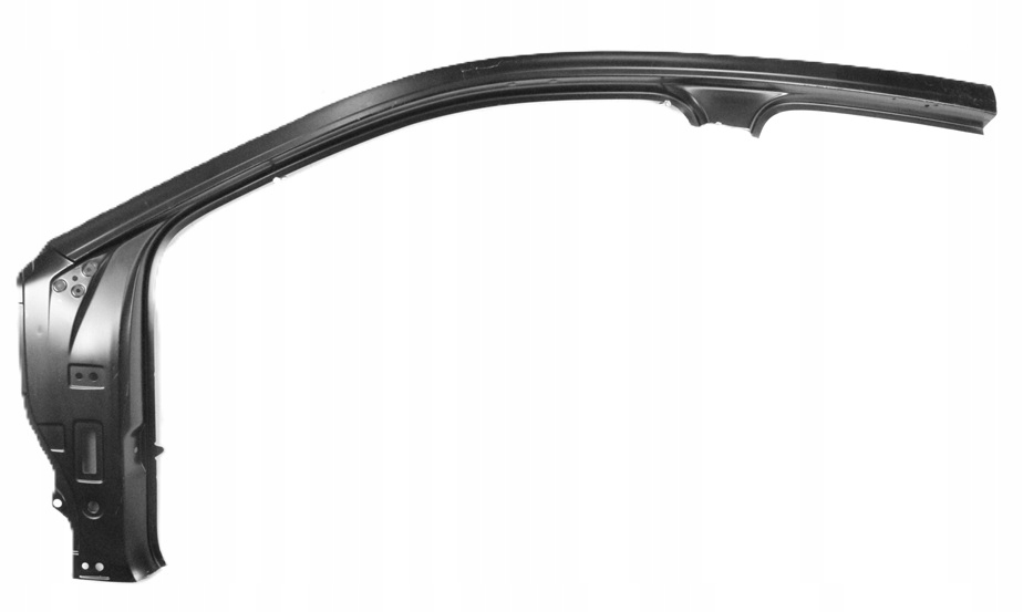 VW POLO 2G4 2017-2026 słupek A lewy czołowy szybowy 2G4809835 2G4809051A 1/2