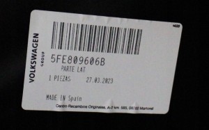 SEAT CUPRA LEON 4 5FE KL8 ST KOMBI 2020-2026 tylny prawy błotnik 5FE809606B 3/3 MINIATURA