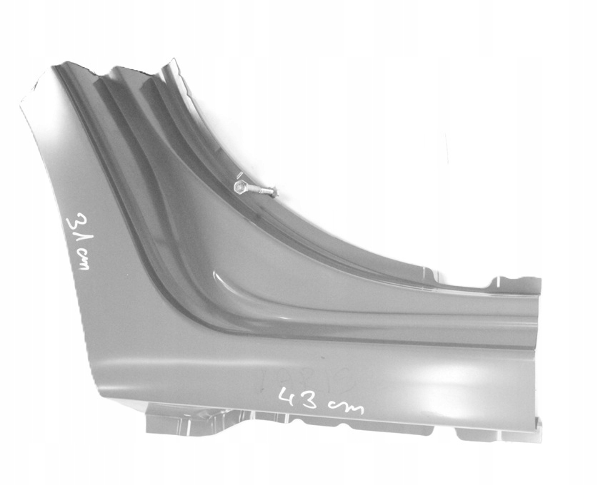 TOYOTA YARIS 3 P13 2011-2020 5D próg słupek C prawy 616010D130 61601-0D130 2/3