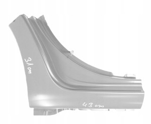 TOYOTA YARIS 3 P13 2011-2020 5D Seitenteil Seitenwänd Seiteschweller Türschweller Säule C-Säule rechts 616010D130 61601-0D130