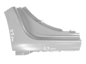 TOYOTA YARIS 3 P13 2011-2020 5D Seitenteil Seitenwänd Seiteschweller Türschweller Säule C-Säule rechts 616010D130 61601-0D130