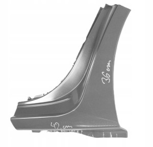 TOYOTA AURIS 2 II E18 2013-2018 próg lewy słupek C 6160202411 6160212B40 2/3 MINIATURA