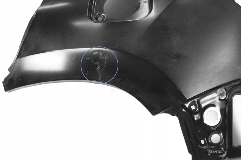 TOYOTA RAV4 RAV-4 3 III 2005-2012 tylny lewy błotnik 61602-42050 6160242050 4/4