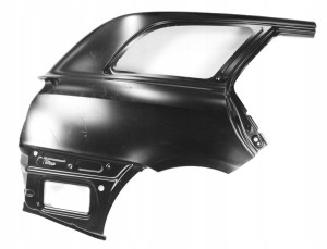 TOYOTA AVENSIS T25 KOMBI 2003- Seitenteil Seitenwänd Kotflügel hinten rechts 61611-05120 6161105120