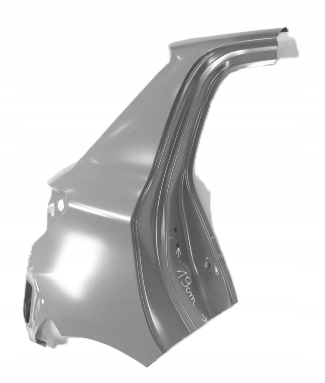 TOYOTA YARIS 3 P13 2011-2020 5D tylny prawy błotnik 616010D130 61601-0D130 2/3