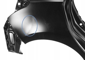 TOYOTA AURIS 2 E18 HB 2012-2018 tylny prawy błotnik 61601-02371 6160102371 4/4 MINIATURA