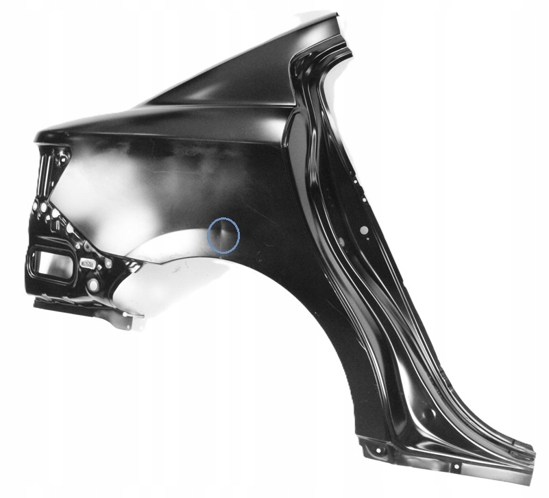 TOYOTA AVENSIS T27 T29 SEDAN 09- tylny prawy błotnik 61601-05100 6160105100 4/4