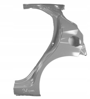 TOYOTA AYGO 2 B4 5D 2014-2023 tylny błotnik lewy 61612-0H050 61602-0H010 1/2 MINIATURA