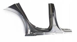 MERCEDES B-KLASA W247 A247 2019-2025 próg słupek prawy A2476372202 3/4 MINIATURA