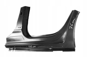 PEUGEOT 3008 1 I 2009-2016 próg słupek lewy 7009Q0 2/3 MINIATURA