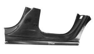 VW POLO 6R4 6C4 5D HB 09- próg słupek lewy 6R4809843A 6R4809843 6R4809051 2/3 MINIATURA