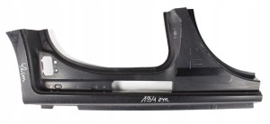 PEUGEOT PARTNER 4 IV K9 L1 2019- Seitenteil Seitenwänd Seiteschweller Türschweller Säule Säule rechts 9827656680 9827687380