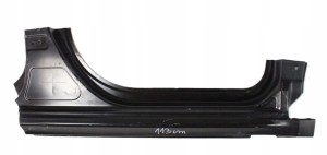 PEUGEOT 208 I 1 CA CC 2012-2019 Seitenteil Seitenwänd Seiteschweller Türschweller Säule Säule rechts 1607253780