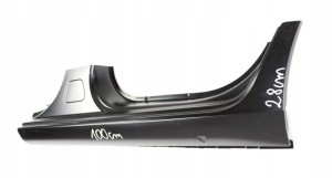 SKODA FABIA 3 III 6V6 6V9 2014-2021 próg słupek lewy 6V6809601C 6V9809601C 2/3 MINIATURA