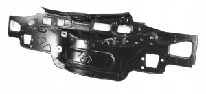 OPEL CORSA D E S10 X15 2006-2019 Tylny pas ściana 93189130 3/4 MINIATURA