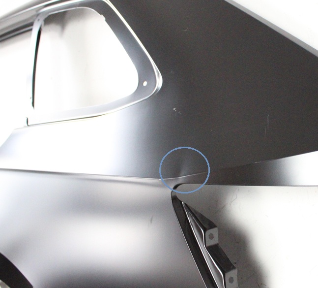 SKODA SUPERB 3 III 3V9 2015-2024 tylny tył lewy błotnik 3V9809601D 4/4