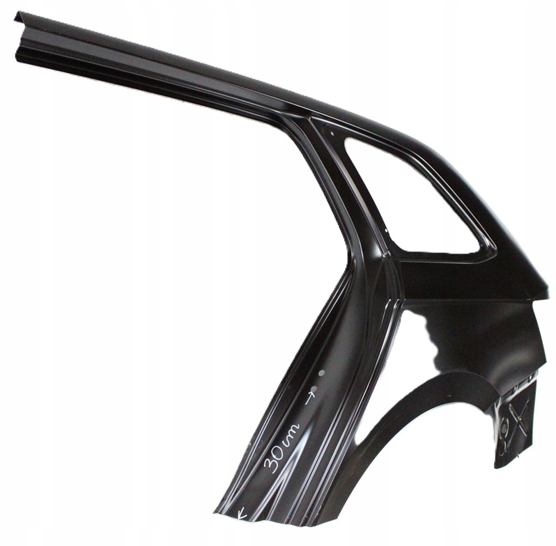 SKODA SUPERB 3 III 3V9 2015-2024 tylny tył lewy błotnik 3V9809601D 4/4