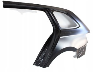 SKODA SUPERB 3 III 3V9 2015-2024 tylny tył lewy błotnik 3V9809601D 3/5 MINIATURA