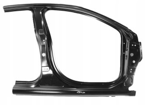 PEUGEOT 508 1 I 2010-2018 Seitenteil Seitenwänd Seiteschweller Türschweller Säule Säule rechts 8501LW