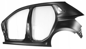 VW POLO 2G4 5D HB 2017- próg słupek lewy 2G4809051C 2G4809051E 2G480835B 2/3 MINIATURA