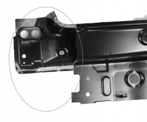 MERCEDES GLA X156 W156 A156 156 2019-2019 tylny pas ściana A1566400000 4/6 MINIATURA