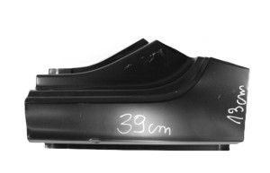 VW POLO 2G4 5D HB 2017- Seitenteil Seitenwänd Kotflügel hinten links 2G4809843A 2G4809843A 2G4809051E