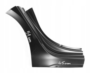 AUDI A4 S4 B9 LIFT 8W5 8W9 19-24 Seitenteil Seitenwänd Kotflügel hinten rechts 8W9809838C 8W5809838A