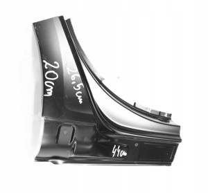 AUDI A6 S6 C8 4K5 4K9 2018-2024 tylny prawy błotnik 4K5809838 4K9809838 2/3 MINIATURA