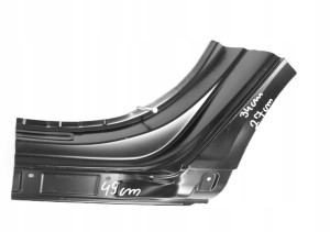 AUDI A6 S6 C8 4K5 4K9 2018-2024 tylny lewy błotnik 4K5809837 4K9809837 2/3 MINIATURA