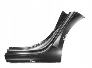 AUDI A4 S4 B9 8W5 8W9 2015-2019 Seitenteil Seitenwänd Kotflügel hinten links 8W5809837 8W9809837