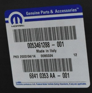 JEEP COMPASS 2 LIFT PHEV 2020-2025 próg słupek lewy bok 53461288 5/5 MINIATURA