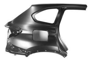 BMW X1 F48 F48N 2015-2022 Seitenteil Seitenwänd Kotflügel hinten rechts 41007436156 41007436136