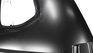 VW TOURAN 3 III 5TA 2015-2024 tylny tył błotnik lewy 5TA809843 5TA809051 4/4 MINIATURA