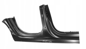 AUDI A4 S4 B9 8W5 8W9 2015-2019 próg słupek prawy 8W5809848 8W9809848 2/3 MINIATURA