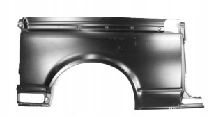 VW MULTIVAN V 5 7H3 L2 LONG 2003-2015 Seitenteil Seitenwänd Kotflügel hinten rechts 7H3809844