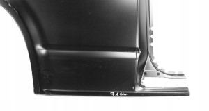 VW TRANSPORTER T5 5 V 7H3 L2 LONG 2003-2015 tylny błotnik prawy 7H3809844 4/4 MINIATURA