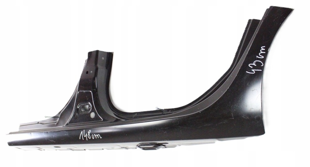 RENAULT MEGANE 3 III GRANDTOUR KOMBI 2009-2016 próg słupek lewy 764613078R 2/4