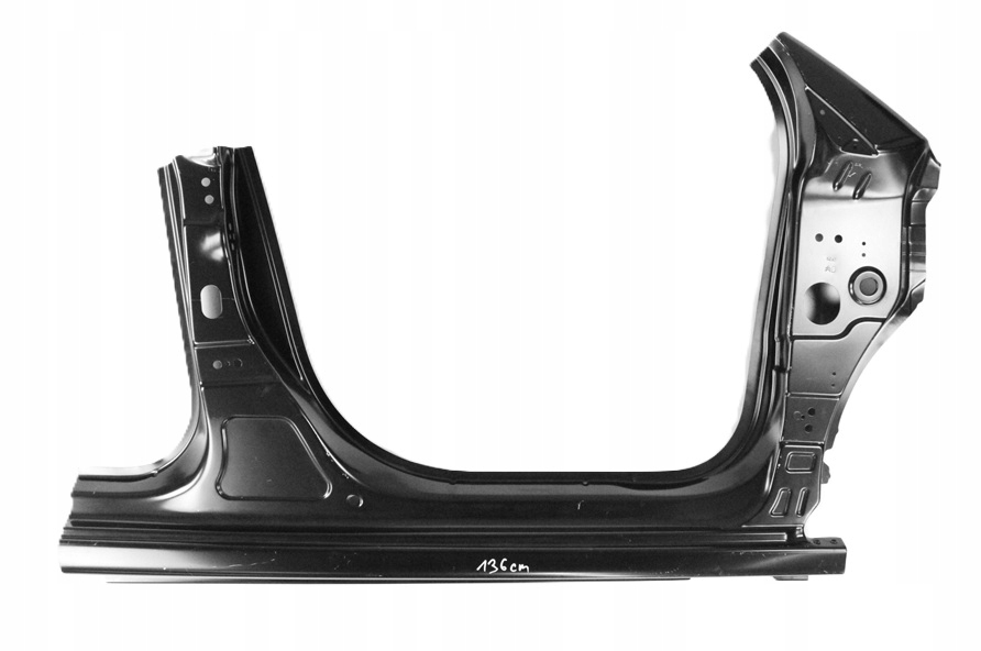 CITROEN C3 C-3 SC 2 II 2009-2016 próg słupek prawy 7133K9 1/3