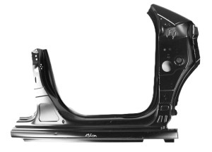 CITROEN C3 C-3 SC 2 II 2009-2016 próg słupek prawy 7133K9 3/3 MINIATURA